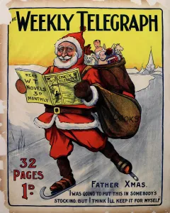 Sheffield Weekly Telegraph poster: Christmas 1904 Sheffield Weekly Telegraph poster: Christmas 1904