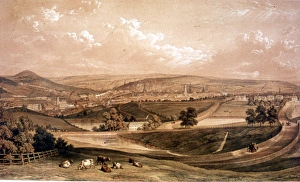 West View of Sheffield by William Ibbitt, 1855 West View of Sheffield by William Ibbitt, 1855