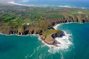 Aerial view of Jersey, Channel Islands. May 2009 Aerial view of Jersey, Channel Islands. May 2009