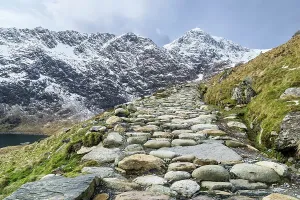 Snowdonia National Park Print: The Miners Track