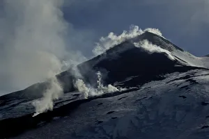 Fumaroles on the South East crater of Mount Etna Volcano, Sicily, Italy, May 2009 Fumaroles on the South East crater of Mount Etna Volcano, Sicily, Italy, May 2009