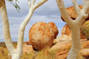 Granitic boulders at Karlu Karlu / Devils Marbles Conservation Reserve Granitic boulders at Karlu Karlu / Devils Marbles Conservation Reserve
