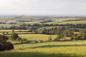 Landscape looking over the Leicestershire and Nottinghamshire border, UK Landscape looking over the Leicestershire and Nottinghamshire border, UK