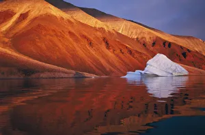 Melting iceberg on coast Qaanaaq, Greenland Melting iceberg on coast Qaanaaq, Greenland
