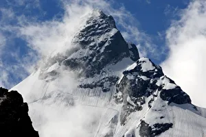 Mount Jantugan (3, 462m) in Adylsu valley, side valley to Baksan and Elbrus, Caucasus Mount Jantugan (3, 462m) in Adylsu valley, side valley to Baksan and Elbrus, Caucasus