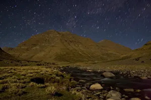 Nightime long exposure of the Zhong Chu river below Zutruphuk Monastery, Mount Kailash Nightime long exposure of the Zhong Chu river below Zutruphuk Monastery, Mount Kailash