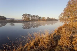River Spey at dawn in spring, Cairngorms National Park, Scotland, March 2012 River Spey at dawn in spring, Cairngorms National Park, Scotland, March 2012