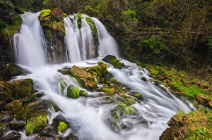 Waterfalls, Cadi-Moixer Natural Park, Spain Waterfalls, Cadi-Moixer Natural Park, Spain