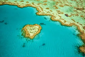 Whitsunday Islands, aerial view, Great Barrier Coral Reef, Queensland, Australia Whitsunday Islands, aerial view, Great Barrier Coral Reef, Queensland, Australia