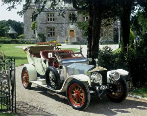 Vintage Transportation Prints: 1909 Rolls Royce Silver Ghost