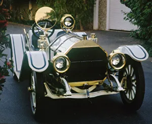 1912 Mercer Print: Early 20th Century Automobile