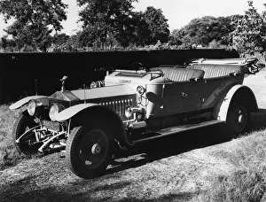 Classic Rolls Royce Models Prints: 1912 Rolls - Royce Silver Ghost, Maharaja of Nabha. Creator: Unknown