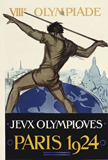 Art Deco Collection: The 1924 Summer Olympics in Paris, 1924. Creator: Orsi (1889-1947)