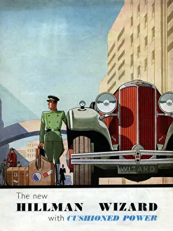 1932 Hillman Wizard Print