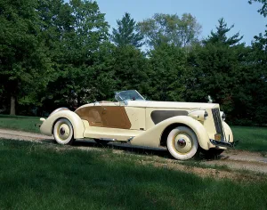 Classic American Automobiles Prints: 1936 Packard V12