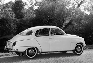 Retro Automobile Images Prints: 1960 Saab 96. Creator: Unknown