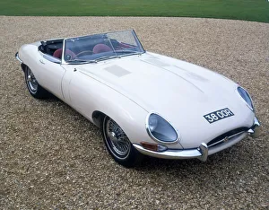 Vintage Sports Car Prints: 1962 Jaguar E Type