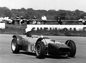 Retro Automobile Images Prints: 1963 U2, Mallock at Silverstone. Creator: Unknown