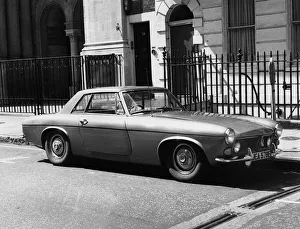 Black And White Classic Cars Prints: 1966 Jensen P66 prototype. Creator: Unknown