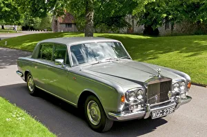 Classic Rolls Royce Models Prints: 1968 Rolls Royce Silver Shadow