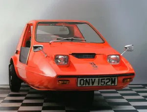 British Classic Cars Prints: 1973 Bond Bug. Creator: Unknown