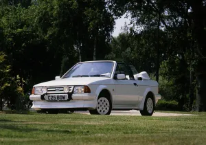 1986 Ford Escort XR3i Cabriolet. Creator: Unknown 1986 Ford Escort XR3i Cabriolet. Creator: Unknown