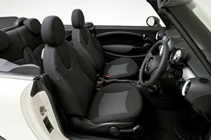 Studio Shot Of A Car Prints: 2011 Mini One Convertible