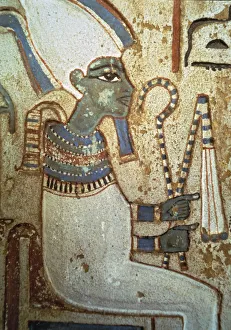 Ancient Egyptian Wall Painting Print