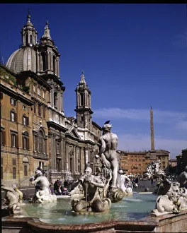 Fontana Dei Quattro Fiumi Prints: 2685087