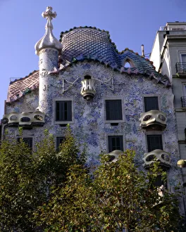 Passeig De Gracia Landmarks Prints: 2685103