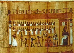 Ancient Egyptian Papyrus Prints: 2685505
