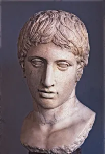 Timeless Dignity - Marble Bust Print