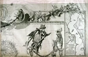 Antique Map Artwork Prints: 2686328