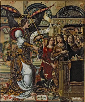 Annunciation Scene Painting Prints: 2686606