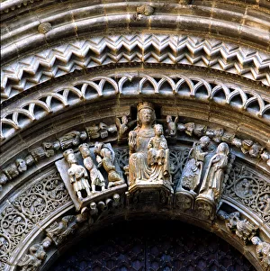 Gothic Cathedral Portal Prints: 2686664