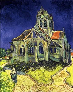 Vincent van Gogh's The Church at Auvers Print