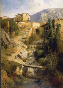 Village Life In The Past Prints: 2687103