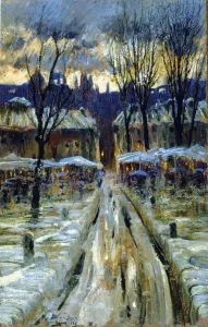 Impressionist Cityscape Prints: 2687122