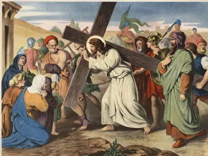 Crucifixion Scene Artwork Prints: 2687432