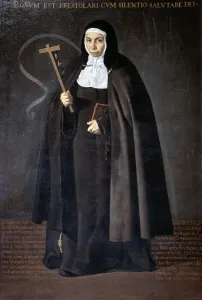 Abbess Jeronima de la Fuente, 1620. Artist: Diego Velazquez Abbess Jeronima de la Fuente, 1620. Artist: Diego Velazquez