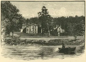 River Tweed Views Prints: Abbotsford, from the River, 1898. Creator: Unknown