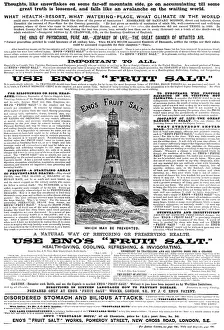 Illustrated London News Ads Prints: Advertisement for Eno's 'Fruit Salt', 1890. Creator: Unknown