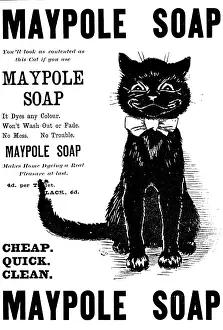 Illustrated London News Engraving Prints: Advertisement for Maypole Soap, 1898. Creator: Unknown