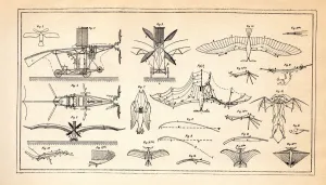 Ader Eole Print, 1890s