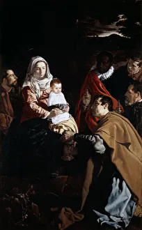 The Adoration of the Magi, 1619. Artist: Diego Velazquez The Adoration of the Magi, 1619. Artist: Diego Velazquez