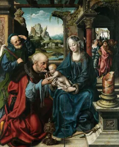 The Adoration of the Magi, Print from Museo di Capodimonte
