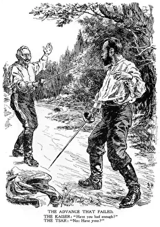 Russian Royalty Portraits Prints: The Advance that Failed, First World War, 1914-1915, (1920). Artist: Bernard Partridge