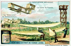 Biplane Aircraft Prints: Aerial Navigation, c1910
