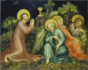 Jesus Christ Biblical Scene Prints: The Agony in the Garden, c1420-1430