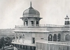 Islamic Architecture Images Prints: Agra. The Jasmine Tower, c1910. Creator: Unknown